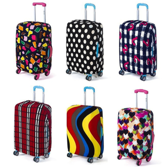 Ha Nyu Stretchable Elastic Travel Luggage Suitcase ProtectiveCover- Polygon Design S Size - Intl June 2018 - 4 Ha nyu Stretchable Elastic Travel Luggage Suitcase ProtectiveCover- Polygon Design S Size - intl - 4