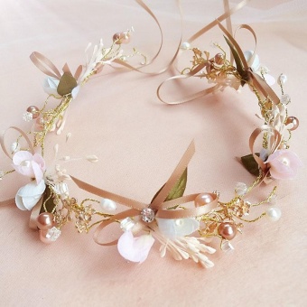 Handmade Lace Bowknot Headbands Lace Flower Pearl Bridal TiarasHair Accessories Hair Jewelry Wedding Bowknot Head Band - Intl April 2018 - 2 Handmade Lace Bowknot Headbands Lace Flower Pearl Bridal TiarasHair Accessories Hair Jewelry Wedding Bowknot Head Band - intl - 2