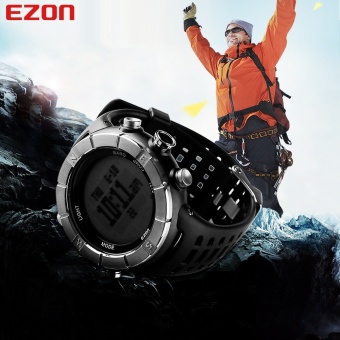High Quality EZON Multifunctional Outdoor Hiking Climbing SportsWatches With Altimeter Barometer Compass (Black) - Intl June 2018 - 4 High Quality EZON Multifunctional Outdoor Hiking Climbing SportsWatches with Altimeter Barometer Compass (Black) - intl - 4