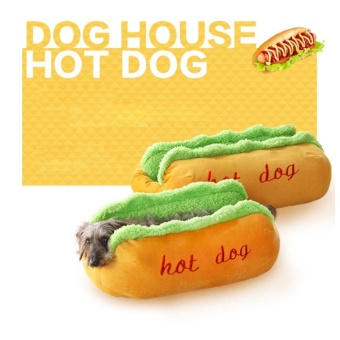Hot Dog Bed Dog House Pet Sleeping Bag Puppy Nest Pet Cat Sofa (L) - Intl June 2018 - 4 Hot Dog Bed Dog House Pet Sleeping Bag Puppy Nest Pet Cat Sofa (L) - intl - 4