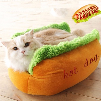 Hot Dog Bed Dog House Pet Sleeping Bag Puppy Nest Pet Cat Sofa (L) - Intl June 2018 - 3 Hot Dog Bed Dog House Pet Sleeping Bag Puppy Nest Pet Cat Sofa (L) - intl - 3