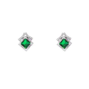 Jewelmine Arrow Emerald Cubic Zircon Jewelry Set ( White Gold) June 2018 - 3 Jewelmine Arrow Emerald Cubic Zircon Jewelry Set ( white gold) - 3