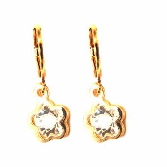 Jewelmine Flower Zircon Jewellery Set(gold) June 2018 - 4 Jewelmine Flower Zircon Jewellery Set(gold) - 4