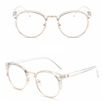 JINQIANGUI Fashion Women Glasses Frame Vintage Retro Cat Eye Glasses Clear Frame Glasses Plastic Frames Plain For Myopia Women Eyeglasses Optical Frame Glasses - Intl June 2018 - 2 JINQIANGUI Fashion Women Glasses Frame Vintage Retro Cat Eye Glasses Clear Frame Glasses Plastic Frames Plain for Myopia Women Eyeglasses Optical Frame Glasses - intl - 2