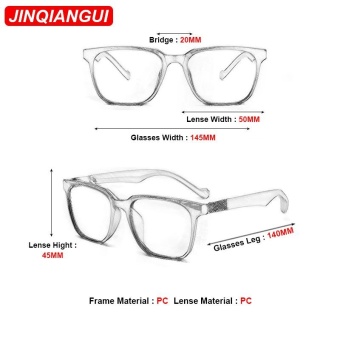JINQIANGUI Sunglasses Women Square Plastic Frame Sun Glasses Black Color Eyewear Brand Designer UV400 - Intl July 2018 - 4 JINQIANGUI Sunglasses Women Square Plastic Frame Sun Glasses Black Color Eyewear Brand Designer UV400 - intl - 4