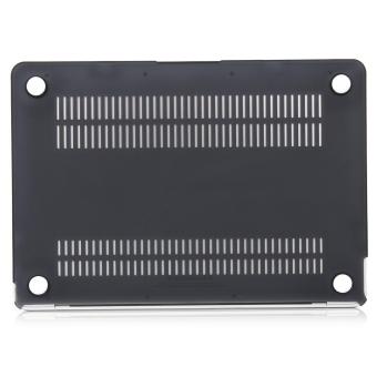 JUSHENG 3in1 Air 13 Matting Rubber Coated Plastic Hard Case WithKeyboard Cover & Dust Plug For MacBook Air 13 Inch (Model:A1369 And A1466)-Black June 2018 - 5 JUSHENG 3in1 Air 13 Matting Rubber Coated Plastic Hard Case withKeyboard Cover & Dust Plug for MacBook Air 13 inch (Model:A1369 and A1466)-Black - 5