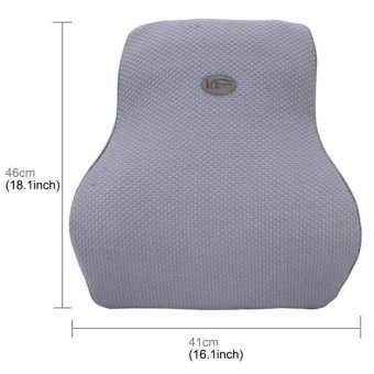 KCB Car Auto Season Universial Bamboo Charcoal Memory Cotton BackRest Cushion Back Pillow Mat - Intl July 2018 - 5 KCB Car Auto Season Universial Bamboo Charcoal Memory Cotton BackRest Cushion Back Pillow Mat - intl - 5