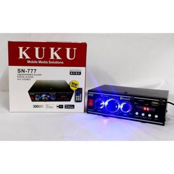 KUKU SN-777 2 Channel BLUETOOTH HI-FI Stereo Audio PowerAmplifier(Black) June 2018 - 2 KUKU SN-777 2 Channel BLUETOOTH HI-FI Stereo Audio PowerAmplifier(Black) - 2
