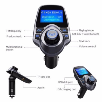 LCD Bluetooth Car MP3 Music Player Kit Auto Radio Audio StereoPlayer Hands-free FM Transmitter Extend MP3 USB SD MMC + 3.5mm AUX- Intl June 2018 - 5 LCD Bluetooth Car MP3 Music Player Kit Auto Radio Audio StereoPlayer Hands-free FM Transmitter Extend MP3 USB SD MMC + 3.5mm AUX- intl - 5