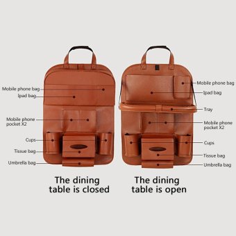 Leegoal Car Seat Organizer Bag For Car Insulated Cellphone FoodStorage Organizer In The Car Backseat Hanging Bag Car Basket June 2018 - 3 leegoal Car Seat Organizer Bag For Car Insulated Cellphone FoodStorage Organizer In The Car Backseat Hanging Bag Car Basket - 3