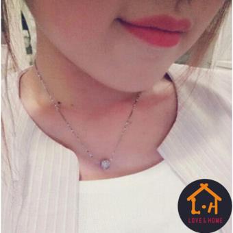 LOVE&HOME Silver Necklace With Small Round Pendant June 2018 - 3 LOVE&HOME Silver Necklace with Small Round Pendant - 3