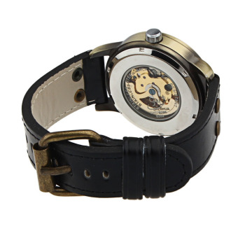 Luxury Man Bronze Leather Self-Winding Automatic Mechanical WristWatch (Bronze) June 2018 - 2 Luxury Man Bronze Leather Self-Winding Automatic Mechanical WristWatch (Bronze) - 2