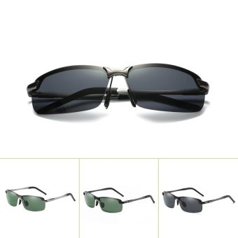 Men's Polarized 100%UV400 HD Night Vision Driving Glasses Aviator Sunglasses - Intl June 2018 - 4 Men's Polarized 100%UV400 HD Night Vision Driving Glasses Aviator Sunglasses - intl - 4