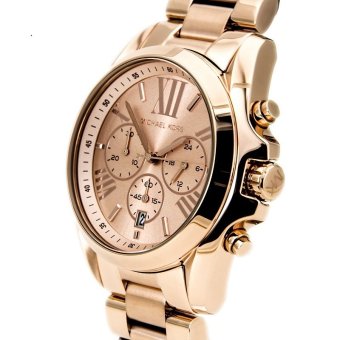 Michael Kors Bradshaw Chronograph Unisex Rose Gold Stainless Steel Strap Watch MK5503 June 2018 - 4 Michael Kors Bradshaw Chronograph Unisex Rose Gold Stainless Steel Strap Watch MK5503 - 4