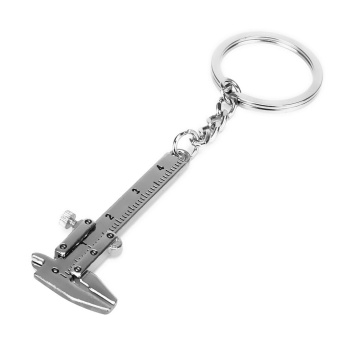 Mini Vernier Caliper Key Ring Car Styling Accessories ForAutomotive Keychain Automobile Tools Key Chains - Intl June 2018 - 4 Mini Vernier Caliper Key Ring Car Styling Accessories forAutomotive Keychain automobile Tools key chains - intl - 4