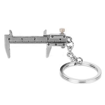 Mini Vernier Caliper Key Ring Car Styling Accessories ForAutomotive Keychain Automobile Tools Key Chains - Intl June 2018 - 3 Mini Vernier Caliper Key Ring Car Styling Accessories forAutomotive Keychain automobile Tools key chains - intl - 3