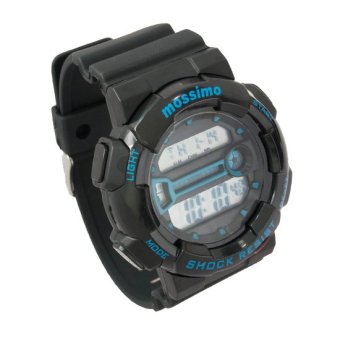 Mossimo Blair Unisex Black Silicone Strap Watch MS-1407G-BLK June 2018 - 2 Mossimo Blair Unisex Black Silicone Strap Watch MS-1407G-BLK - 2