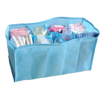 Mother Travel Nappy Bag For Storage Baby Diaper Nappies Clothes Blue L - Intl June 2018 - 2 Mother Travel Nappy Bag for Storage Baby Diaper Nappies Clothes Blue L - Intl - 2