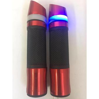 Motorcycle Alloy Handle Grip With LED Lights(RED) June 2018 - 2 Motorcycle Alloy Handle Grip with LED lights(RED) - 2