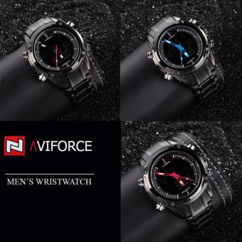 Naviforce 9050 Black Stainless Steel Men's Fashion Casual Japan Movementt Watch June 2018 - 3 Naviforce 9050 Black Stainless Steel Men's Fashion Casual Japan Movementt Watch - 3