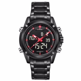 Naviforce 9050 Black Stainless Steel Men's Fashion Casual Japan Movementt Watch June 2018 - 2 Naviforce 9050 Black Stainless Steel Men's Fashion Casual Japan Movementt Watch - 2