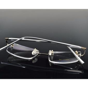 NEW RIMLESS Titanium ALLOY SILVER LEG GLASSES FRAME June 2018 - 5 NEW RIMLESS Titanium ALLOY SILVER LEG GLASSES FRAME - 5