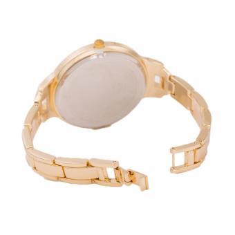 Newyork Army NYA194 Goldtone Strap Glitz Bezel Stainless Steel Watch For Women June 2018 - 3 Newyork Army NYA194 Goldtone Strap Glitz Bezel Stainless Steel Watch For Women - 3