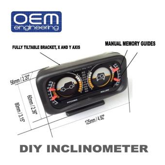 OEM Engineering DIY Car Inclinometer 4X4 Offroad Car Gauge Carcompass June 2018 - 5 OEM Engineering DIY car Inclinometer 4X4 Offroad Car Gauge Carcompass - 5