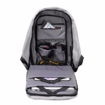 Original Design Anti Theft Backpack /Water Repellent/ Cut Resistance/ Travel/ Laptop/External USB Port Charge - Intl July 2018 - 2 Original Design Anti Theft Backpack /Water repellent/ Cut Resistance/ Travel/ Laptop/External USB Port Charge - intl - 2