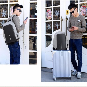 Original Design Anti Theft Backpack /Water Repellent/ Cut Resistance/ Travel/ Laptop/External USB Port Charge - Intl July 2018 - 5 Original Design Anti Theft Backpack /Water repellent/ Cut Resistance/ Travel/ Laptop/External USB Port Charge - intl - 5