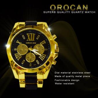 Orocan Three Eyes Strip Women's Two-Tone Stainless Steel StrapWatch (Black/Gold) BUY 1 TAKE 1 June 2018 - 2 Orocan Three Eyes Strip Women's Two-Tone Stainless Steel StrapWatch (Black/Gold) BUY 1 TAKE 1 - 2