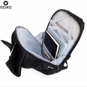 OZUKO Waterproof Oxford 15-inch Laptop Backpack Large CapacityBusiness Backpack Anti-theft Reflective Travel Bag Fashion SchoolBag - Intl June 2018 - 4 OZUKO Waterproof Oxford 15-inch Laptop Backpack Large CapacityBusiness Backpack Anti-theft Reflective Travel Bag Fashion SchoolBag - intl - 4