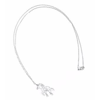 Patrick Lovebird Unicorn Origami Long Necklace (Silver Tone) June 2018 - 2 Patrick Lovebird Unicorn Origami Long Necklace (Silver Tone) - 2