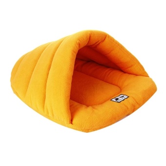 Pet Cat Bed Small Dog Puppy Kennel Sofa Polar Fleece Material PetBed - Orange XS - Intl June 2018 - 2 Pet Cat Bed Small Dog Puppy Kennel Sofa Polar Fleece Material PetBed - Orange XS - intl - 2