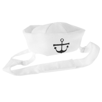 Pet Dog Cat Accessories The Sailor Suit Hat + Tie - Intl June 2018 - 5 Pet Dog Cat Accessories The Sailor Suit Hat + Tie - intl - 5