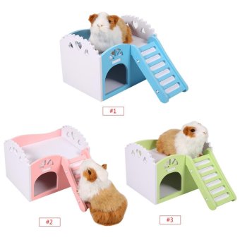 Pet Hamster/Mice Guinea Pig Small Animal Play Castle Sleeping House/Nest(Green) - Intl July 2018 - 2 Pet Hamster/Mice Guinea Pig Small Animal Play Castle Sleeping House/Nest(Green) - intl - 2