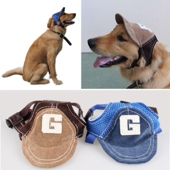 Pet Puppy Dog Cap Baseball Sunhat Adjustable Corduroy Hat Costume(S) - Intl June 2018 - 4 Pet Puppy Dog Cap Baseball Sunhat Adjustable Corduroy Hat Costume(S) - intl - 4