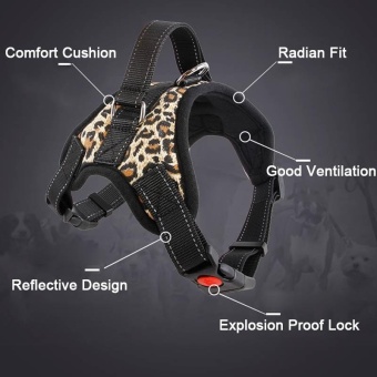 Pets Dog Harness Breathable Mesh Pet Dogs Leash Harness Accessories(Size:XL) - Intl June 2018 - 4 Pets Dog Harness Breathable Mesh Pet Dogs Leash Harness Accessories(Size:XL) - intl - 4
