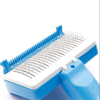 Petzoom Self Grooming Brush (Blue) June 2018 - 3 Petzoom Self Grooming Brush (Blue) - 3