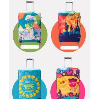 Pilot LC002 Korean Style Travel Accessories 18-20 Inches(S) ElasticCartoon Lovely Luggage Protector Waterproof Spandex Travel SuitcaseCover Trolley Case (Purple Sky)FREE Luggage Tag June 2018 - 5 Pilot LC002 Korean Style Travel Accessories 18-20 Inches(S) ElasticCartoon Lovely Luggage Protector Waterproof Spandex Travel SuitcaseCover Trolley Case (Purple Sky)FREE Luggage Tag - 5
