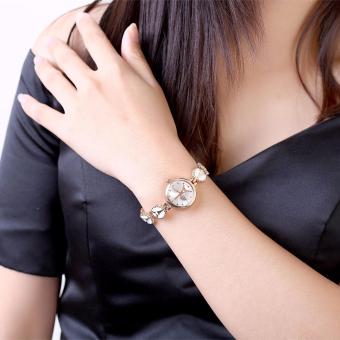 Popcorn WH0021W Paris Casual Quartz Female Women Lady Watch WithEiffel Tower Chain Design(White/Rose Gold) June 2018 - 4 Popcorn WH0021W Paris Casual Quartz Female Women Lady Watch withEiffel Tower Chain Design(White/Rose Gold) - 4