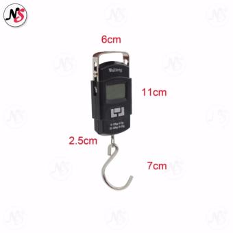 Portable Hanging Electronic Digital Weighing Scale 50kg WH-A08 (Black) June 2018 - 4 Portable Hanging Electronic Digital Weighing Scale 50kg WH-A08 (Black) - 4