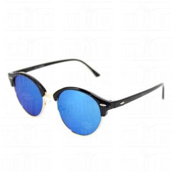 Premium Round Clubmaster 4253_Blue Classic Sunglasses With BLue Flash And Replaceable Lenses Unisex June 2018 - 4 Premium Round Clubmaster 4253_Blue Classic Sunglasses with BLue Flash And Replaceable Lenses Unisex - 4