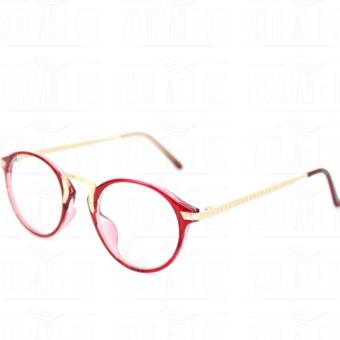 Premium Round Optical Eyeglass 3018_RedGold In Aircraft Aluminum-magnesium Alloy With Replaceable Lens Unisex Eyewear June 2018 - 5 Premium Round Optical Eyeglass 3018_RedGold in Aircraft Aluminum-magnesium Alloy with Replaceable Lens Unisex Eyewear - 5