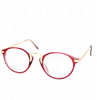 Premium Round Optical Eyeglass 3018_RedGold In Aircraft Aluminum-magnesium Alloy With Replaceable Lens Unisex Eyewear June 2018 - 4 Premium Round Optical Eyeglass 3018_RedGold in Aircraft Aluminum-magnesium Alloy with Replaceable Lens Unisex Eyewear - 4