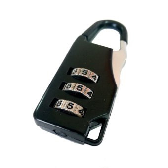 Prostar LUGGA1 Combination Luggage Lock 3 Digit Combination (Black)Set Of 3 June 2018 - 2 Prostar LUGGA1 Combination Luggage Lock 3 Digit Combination (Black)Set of 3 - 2