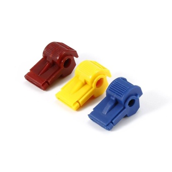 Quick Splice Wire Terminals 120 Pcs T-Tap Kit Male Spade WireConnectors Kit - Intl June 2018 - 2 Quick Splice Wire Terminals 120 Pcs T-Tap Kit Male Spade WireConnectors Kit - intl - 2