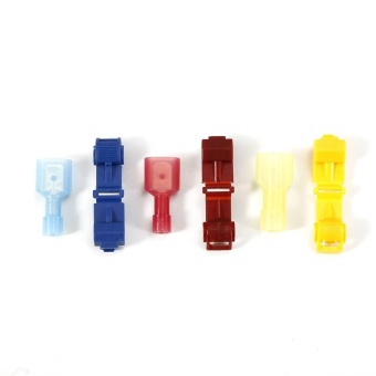 Quick Splice Wire Terminals 120 Pcs T-Tap Kit Male Spade WireConnectors Kit - Intl June 2018 - 4 Quick Splice Wire Terminals 120 Pcs T-Tap Kit Male Spade WireConnectors Kit - intl - 4