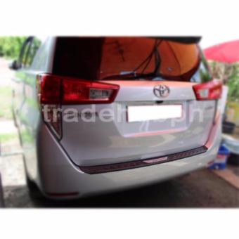Rear Bumper Step Sill Plate Surface Scuff Guard Innova 2016-2017 June 2018 - 2 Rear Bumper Step Sill Plate Surface Scuff Guard Innova 2016-2017 - 2