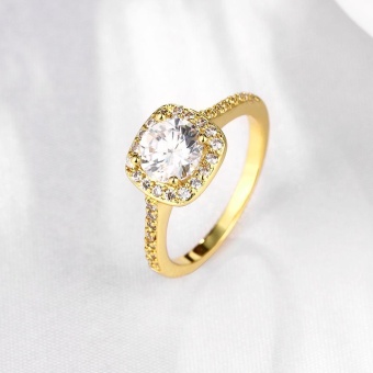 ROBBIE Jewelry Gold/Rose Gold/Silver Color Women Fashion Ring CubicZirconia Lovely Promise Engagement Ring - Intl June 2018 - 5 ROBBIE Jewelry Gold/Rose Gold/Silver Color Women Fashion Ring CubicZirconia Lovely Promise Engagement Ring - intl - 5